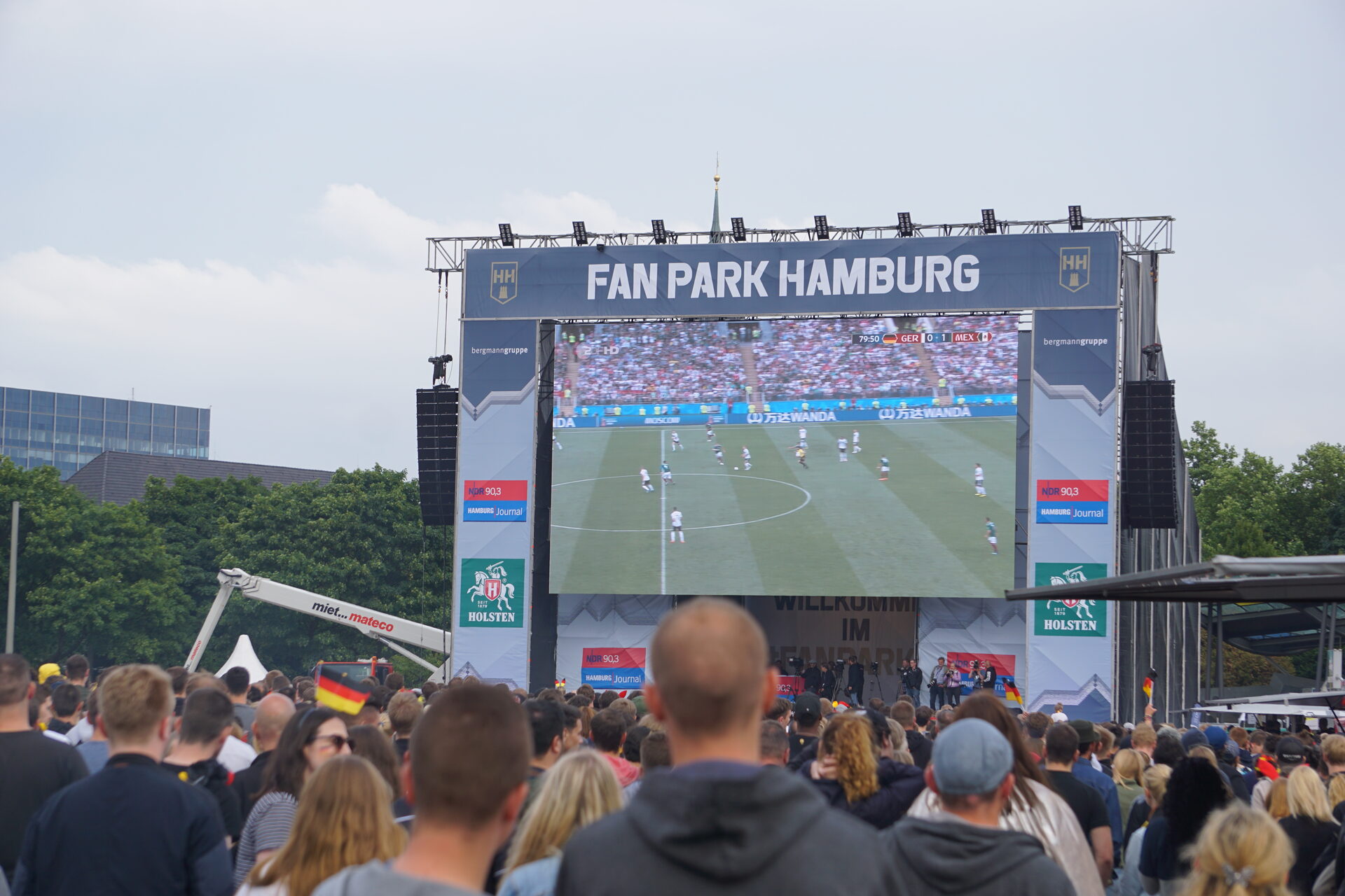 WM Public Viewing Fan Park Hamburg — Heiligengeistfeld